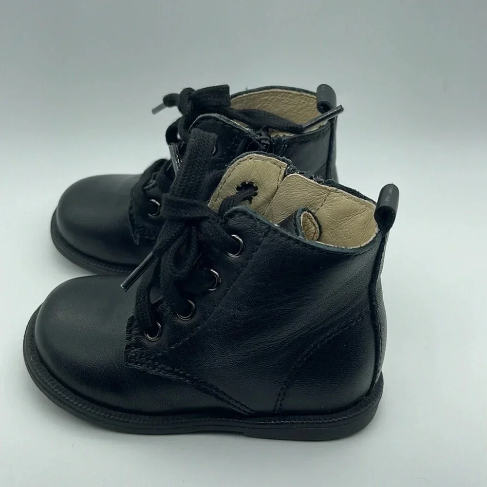 NATURINO/FALCOTTO Robin Leather Ankle Boot, NIB